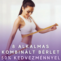 8 alkalmas Kombinált alakformáló bérlet 50% kedvezménnyel